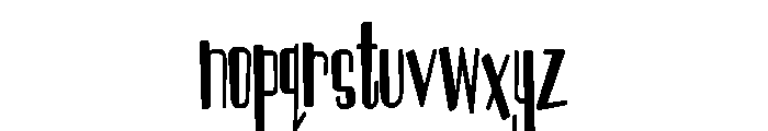 PN Jillion Dollars Condensed Font LOWERCASE