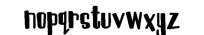 PN Jillion Dollars Expanded Bold Font LOWERCASE