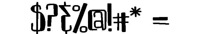 PN Jillion Dollars Expanded Font OTHER CHARS