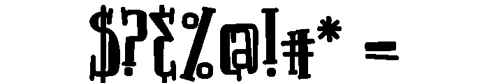 PN Jillion Dollars Serif Bold Font OTHER CHARS