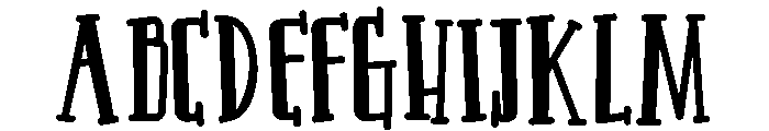 PN Jillion Dollars Serif Bold Font UPPERCASE