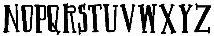 PN Jillion Dollars Serif Bold Font UPPERCASE