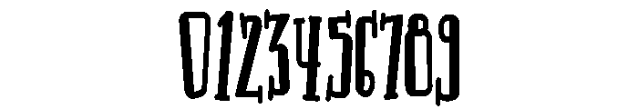 PN Jillion Dollars Serif Condensed Bold Font OTHER CHARS