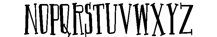 PN Jillion Dollars Serif Condensed Font UPPERCASE