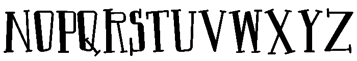 PN Jillion Dollars Serif Expanded Font UPPERCASE