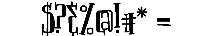 PN Jillion Dollars Serif Font OTHER CHARS