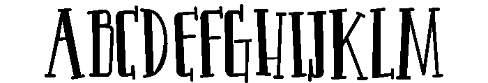 PN Jillion Dollars Serif Font UPPERCASE