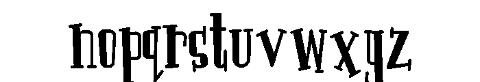 PN Jillion Dollars Serif Font LOWERCASE