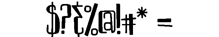 PN Jillion Dollars Font OTHER CHARS
