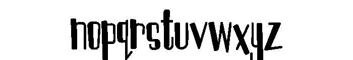 PN Jillion Dollars Font LOWERCASE