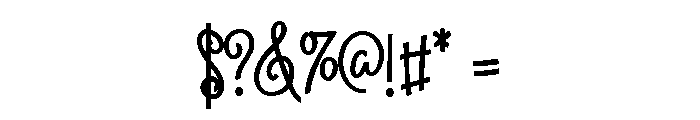 PN Jinkers Condensed Bold Font OTHER CHARS