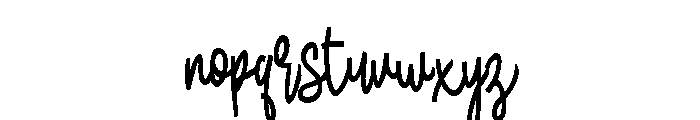 PN Jinkers Condensed Bold Font LOWERCASE