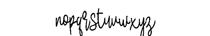 PN Jinkers Condensed Font LOWERCASE