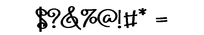 PN Jinkers Expanded Bold Font OTHER CHARS