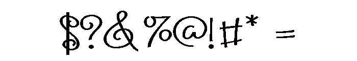 PN Jinkers Expanded Font OTHER CHARS