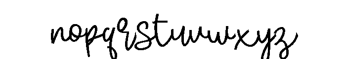 PN Jinkers Expanded Font LOWERCASE