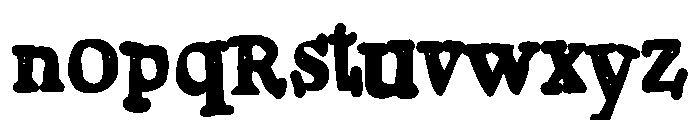 PN Jummalo Bold Font LOWERCASE