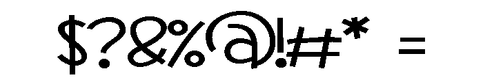 PN Ketropolitan Expanded DemiBold Font OTHER CHARS