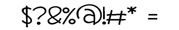 PN Ketropolitan Expanded Font OTHER CHARS