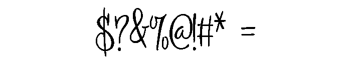 PN Ladykiller Condensed Font OTHER CHARS