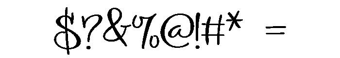 PN Ladykiller Expanded Font OTHER CHARS