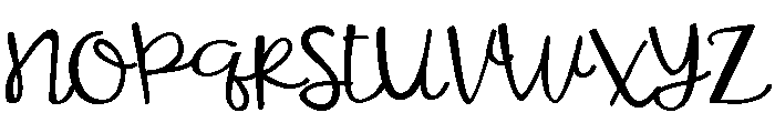 PN Ladykiller Expanded Font LOWERCASE