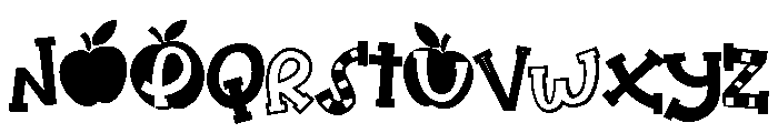PN Last Day Bold Font LOWERCASE