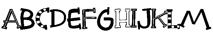 PN Last Day Font UPPERCASE