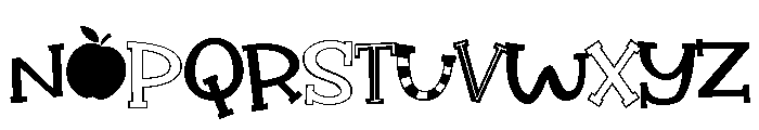 PN Last Day Font UPPERCASE