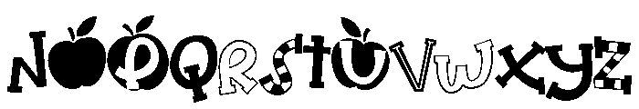 PN Last Day Font LOWERCASE