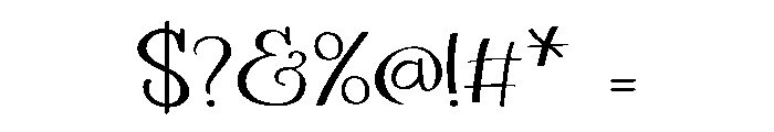 PN Laughlines Light Font OTHER CHARS