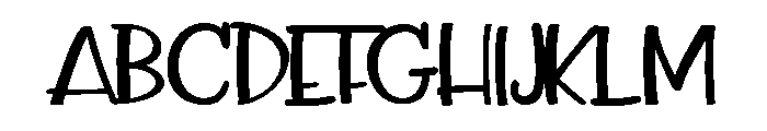 PN Laughlines Font UPPERCASE