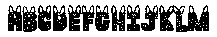 PN Le Monstre Furry FONT