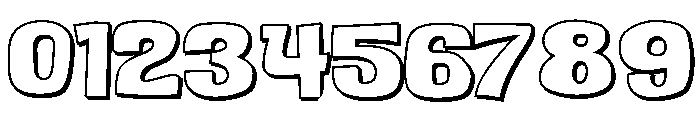 PN Lila Sits 3d Font OTHER CHARS
