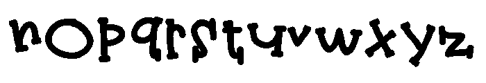 PN Little Tikes Bold Font LOWERCASE