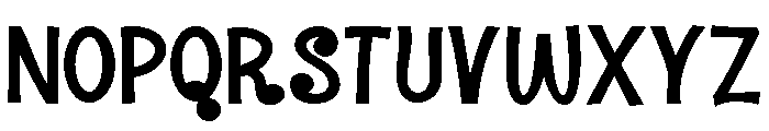 PN Lollipop Shop Bold Font UPPERCASE