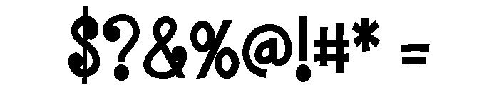 PN Lollipop Shop Condensed Bold Font OTHER CHARS