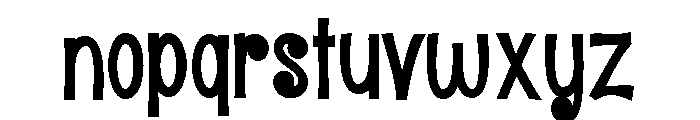 PN Lollipop Shop Condensed Bold Font LOWERCASE