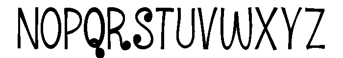 PN Lollipop Shop Condensed Light Font UPPERCASE