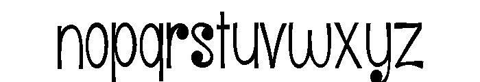 PN Lollipop Shop Condensed Light Font LOWERCASE