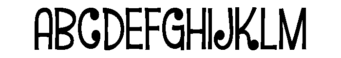 PN Lollipop Shop Condensed Font UPPERCASE