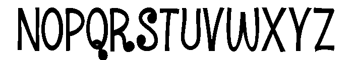 PN Lollipop Shop Condensed Font UPPERCASE