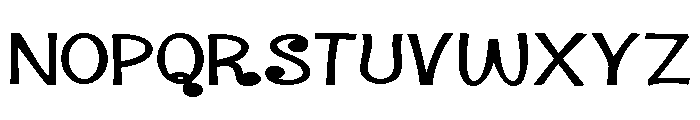 PN Lollipop Shop Expanded Font UPPERCASE