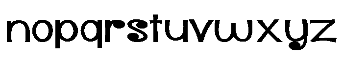 PN Lollipop Shop Expanded Font LOWERCASE