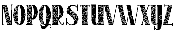 PN Longfellow Lace Font UPPERCASE