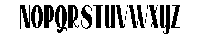PN Longmire Condensed Font UPPERCASE