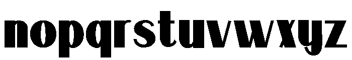 PN Longmire Expanded Bold Font LOWERCASE