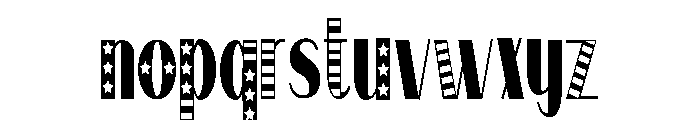 PN Longmire Liberty Condensed Font LOWERCASE