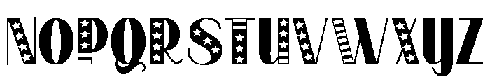 PN Longmire Liberty Expanded Font UPPERCASE