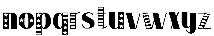 PN Longmire Liberty Expanded Font LOWERCASE